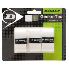 Dunlop Gecko-Tac Overgrip 3 Pack (White)