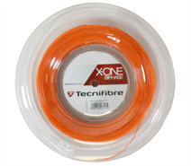 Tecnifibre X-One Biphase String 18 Gauge Orange (Reel)