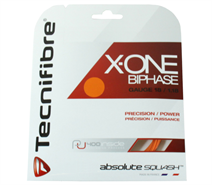 Tecnifibre X-One Biphase String 18 Gauge Orange (Set)